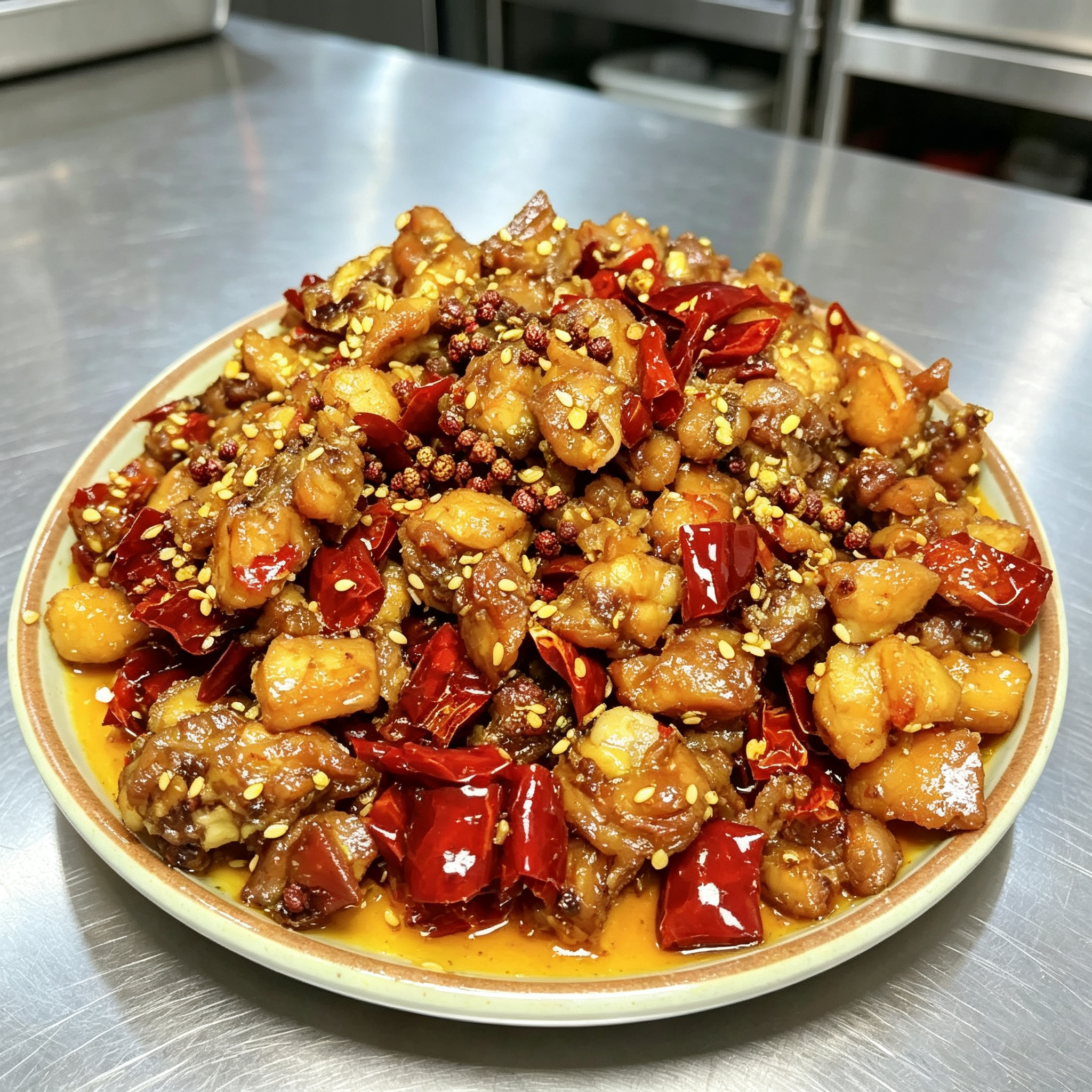 Spicy Cold Served Rabbit
