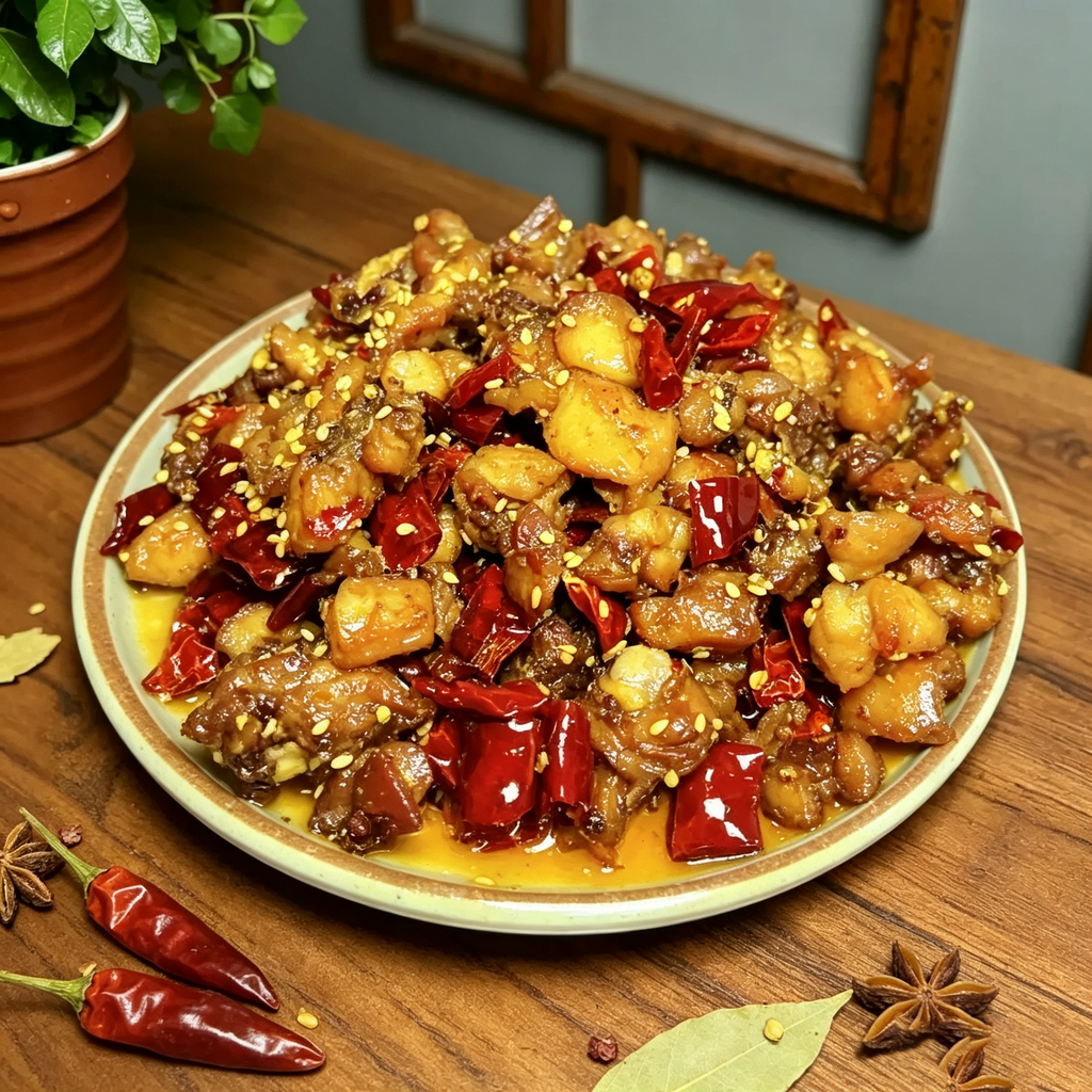 Spicy Cold Served Rabbit